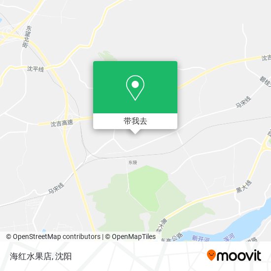 海红水果店地图