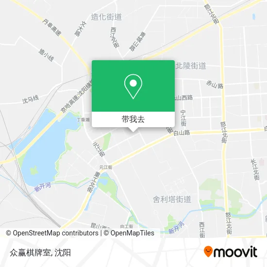 众赢棋牌室地图
