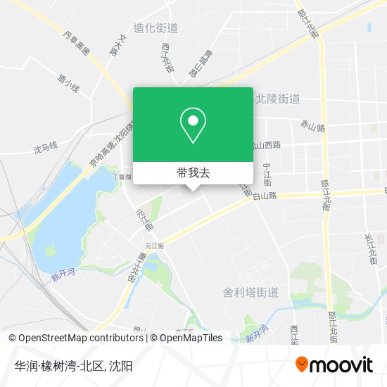 华润·橡树湾-北区地图