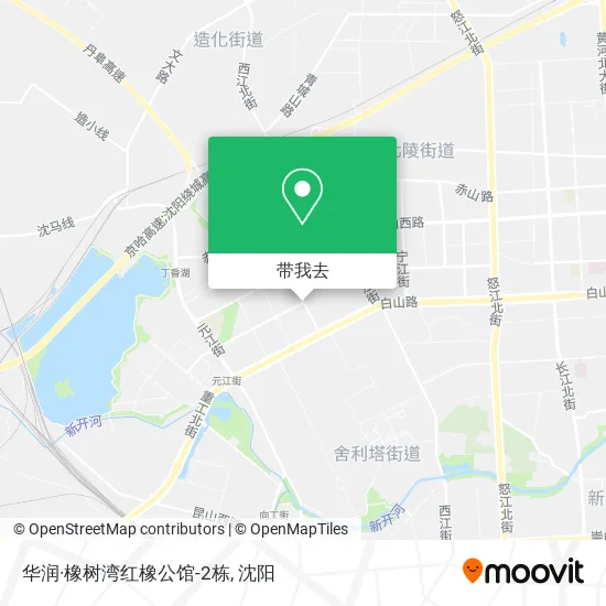 华润·橡树湾红橡公馆-2栋地图