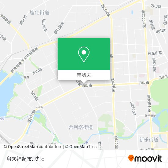 启来福超市地图