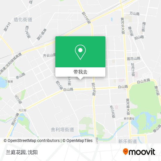 兰庭花园地图