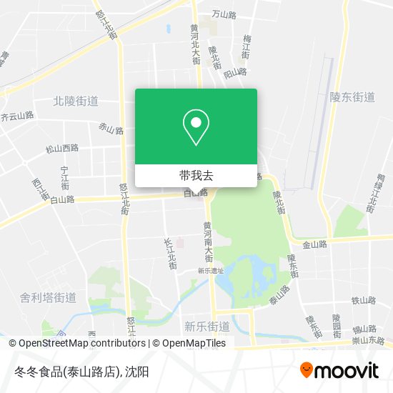 冬冬食品(泰山路店)地图