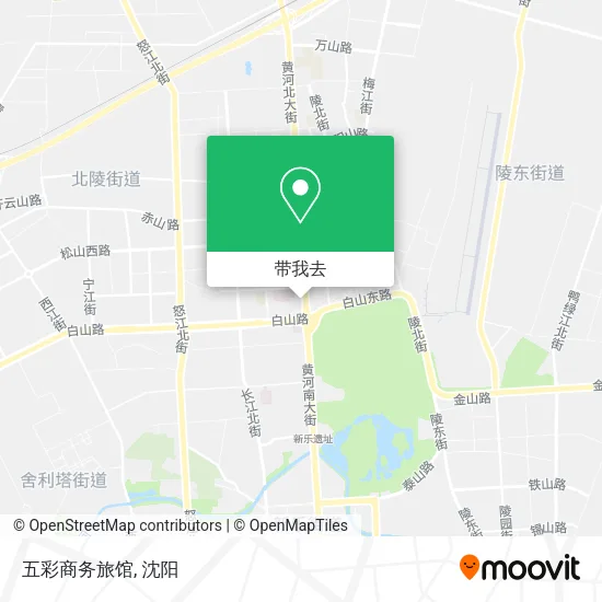 五彩商务旅馆地图