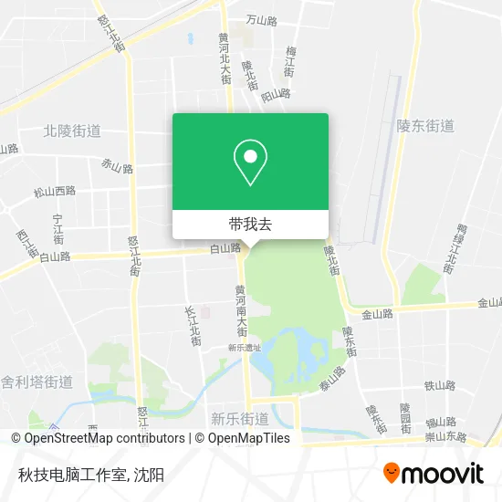 秋技电脑工作室地图