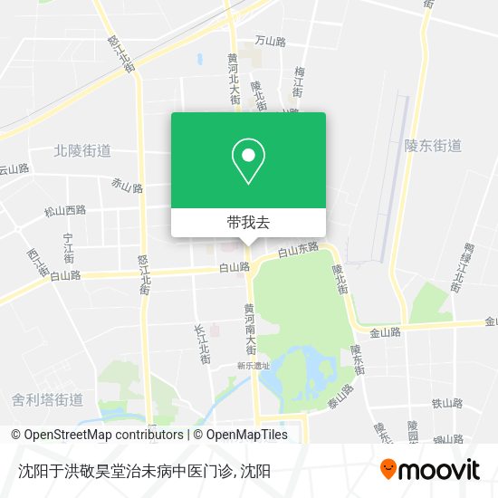 沈阳于洪敬昊堂治未病中医门诊地图