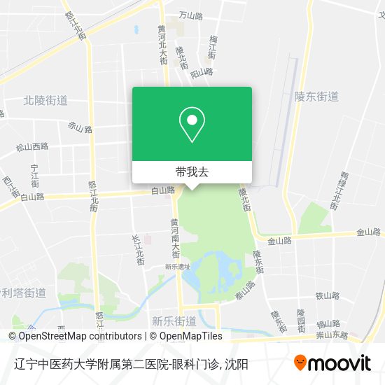 辽宁中医药大学附属第二医院-眼科门诊地图