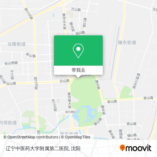 辽宁中医药大学附属第二医院地图