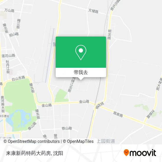 来康新药特药大药房地图