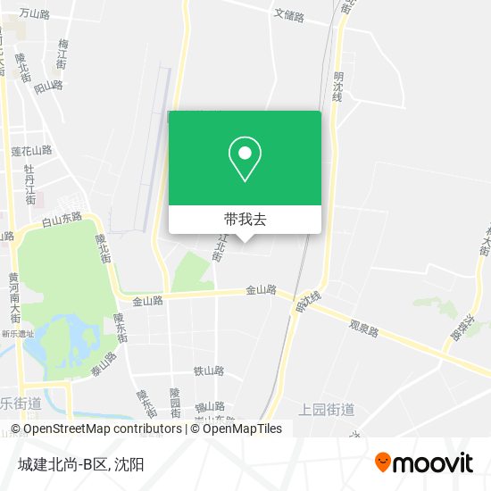 城建北尚-B区地图