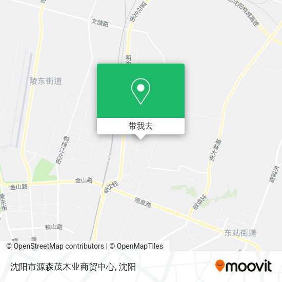 沈阳市源森茂木业商贸中心地图