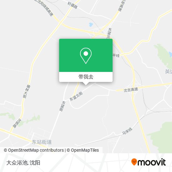 大众浴池地图