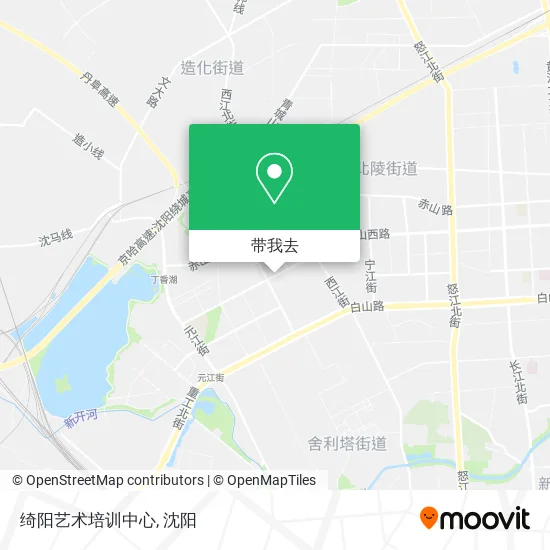 绮阳艺术培训中心地图