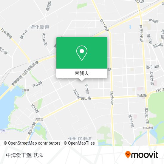 中海爱丁堡地图