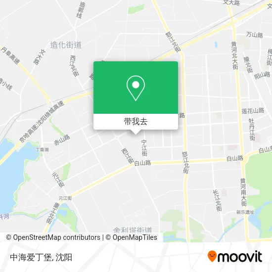 中海爱丁堡地图