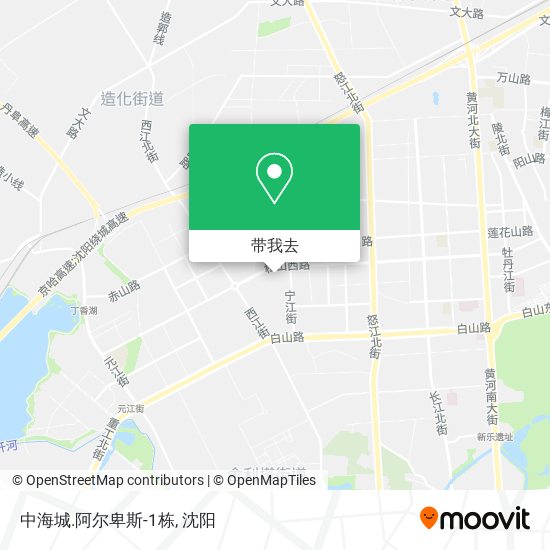 中海城.阿尔卑斯-1栋地图