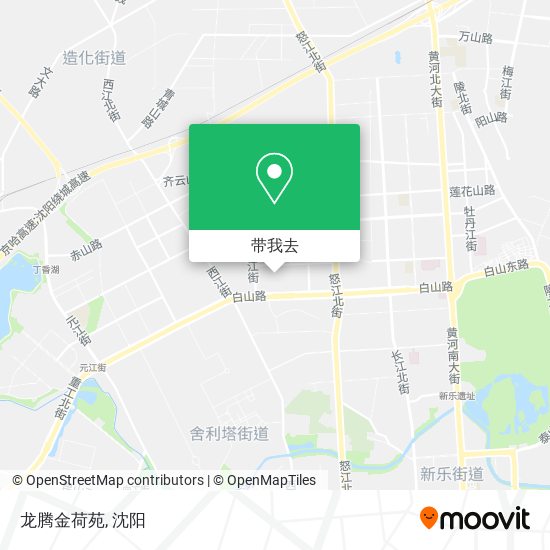 龙腾金荷苑地图