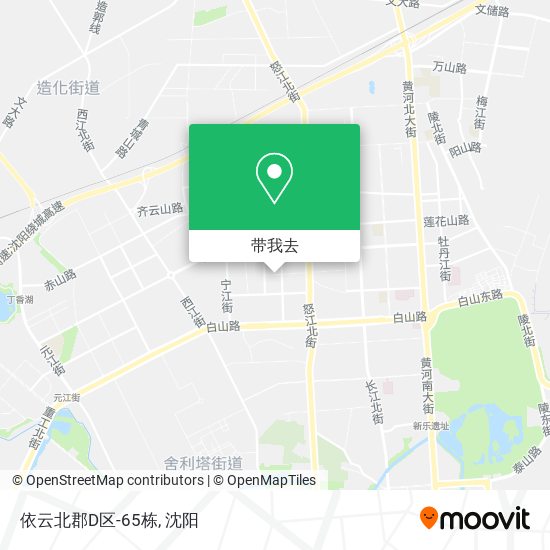 依云北郡D区-65栋地图