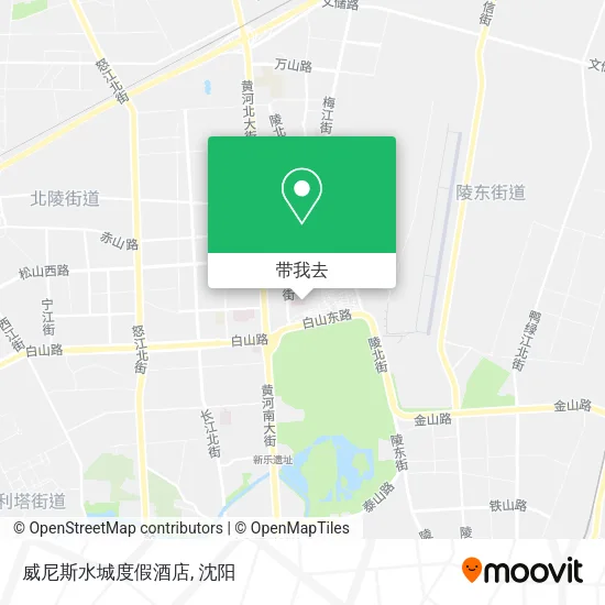 威尼斯水城度假酒店地图