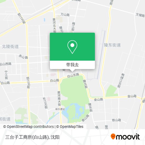 三台子工商所(白山路)地图