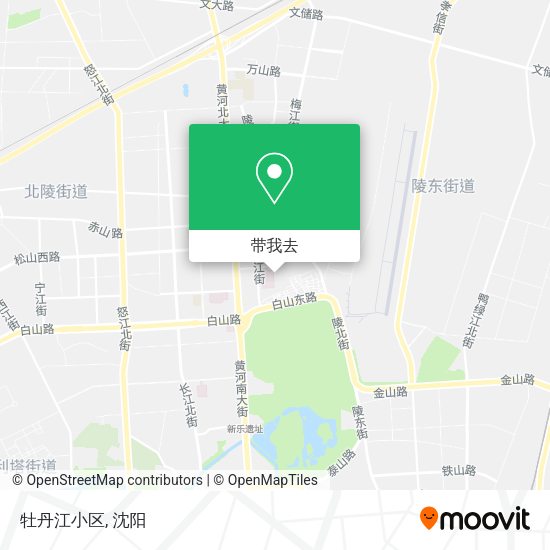 牡丹江小区地图