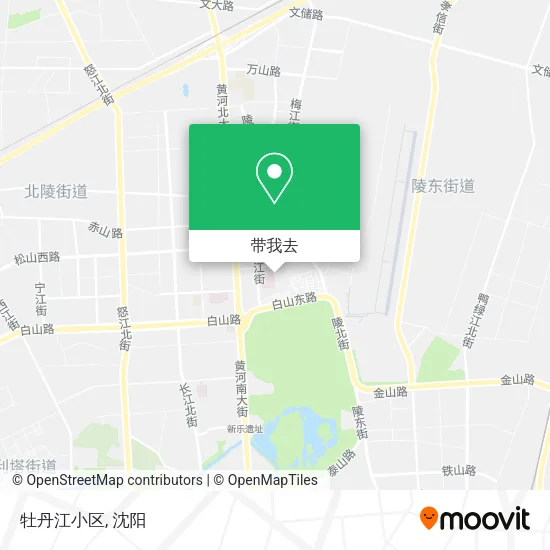 牡丹江小区地图