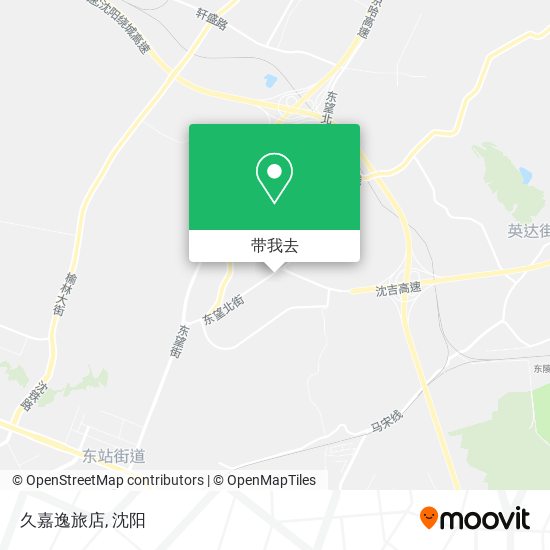 久嘉逸旅店地图