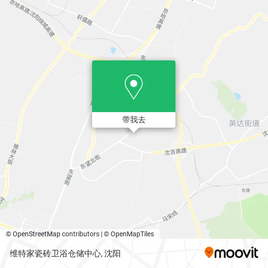 维特家瓷砖卫浴仓储中心地图