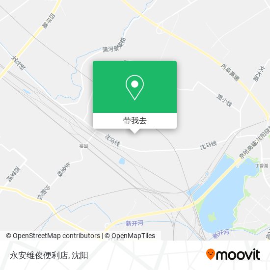 永安维俊便利店地图