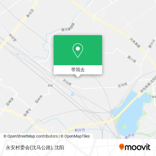 永安村委会(沈马公路)地图