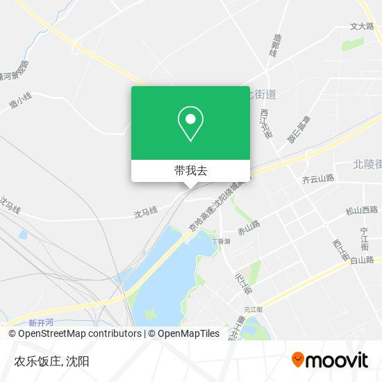 农乐饭庄地图