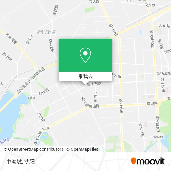 中海城地图