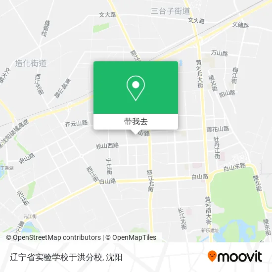 辽宁省实验学校于洪分校地图
