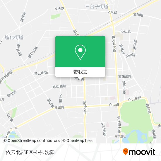 依云北郡F区-4栋地图