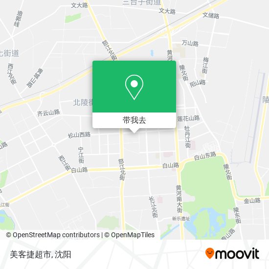 美客捷超市地图