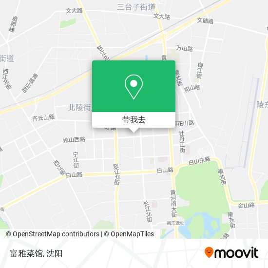 富雅菜馆地图