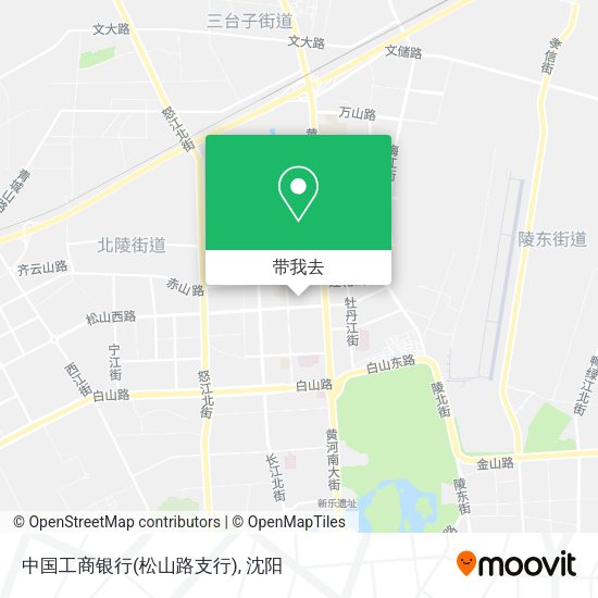 中国工商银行(松山路支行)地图