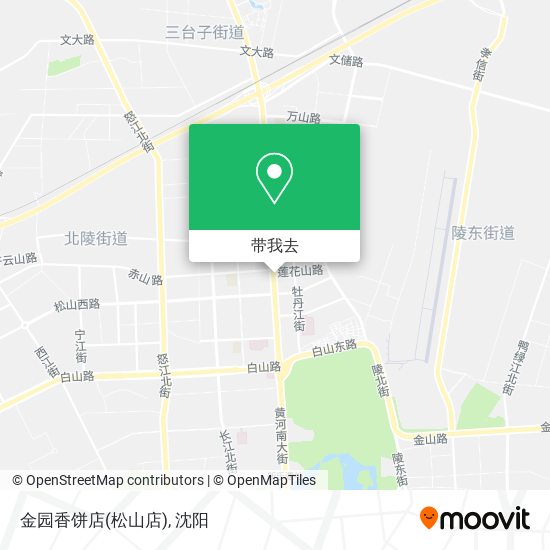 金园香饼店(松山店)地图