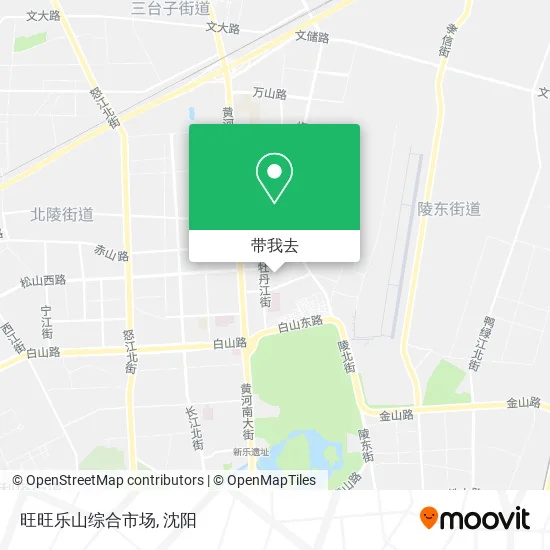 旺旺乐山综合市场地图