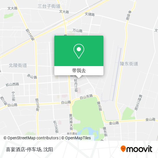 喜宴酒店-停车场地图