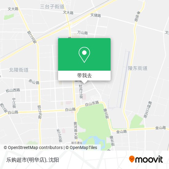 乐购超市(明华店)地图