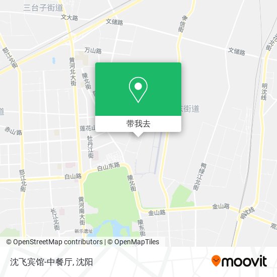 沈飞宾馆-中餐厅地图