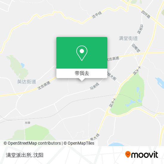 满堂派出所地图