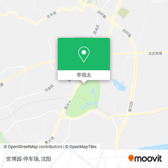世博园-停车场地图
