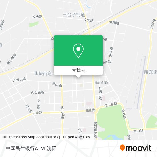 中国民生银行ATM地图