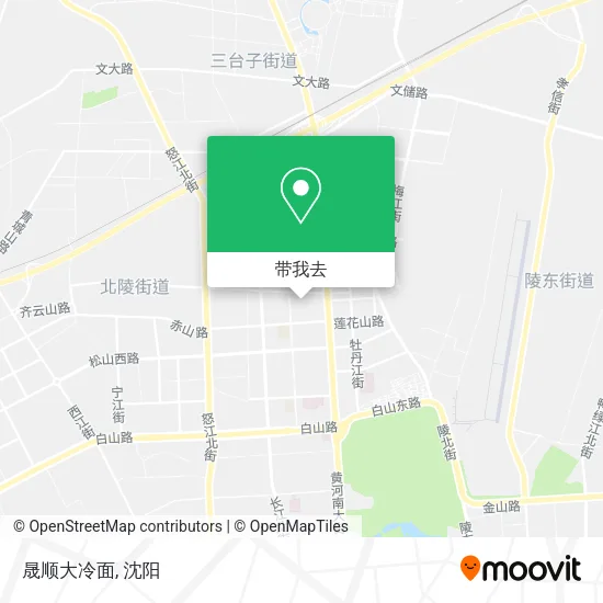晟顺大冷面地图