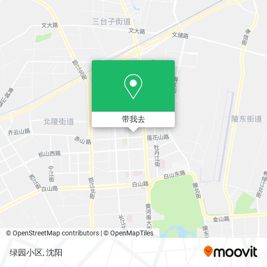 绿园小区地图