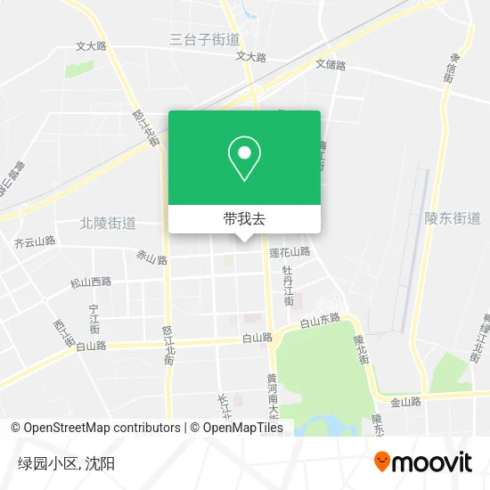 绿园小区地图