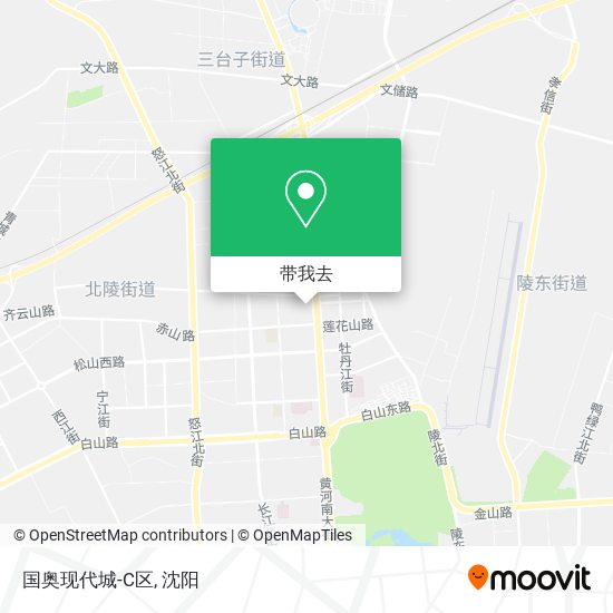 国奥现代城-C区地图