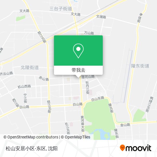 松山安居小区-东区地图